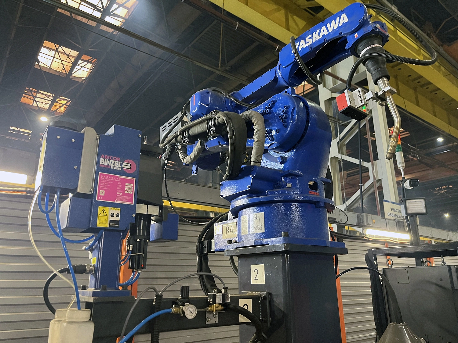 Сварка рам полуприцепа