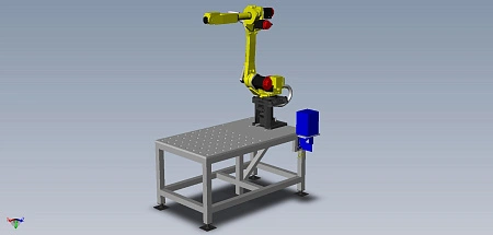 Сборочно-сварочный стол для робота