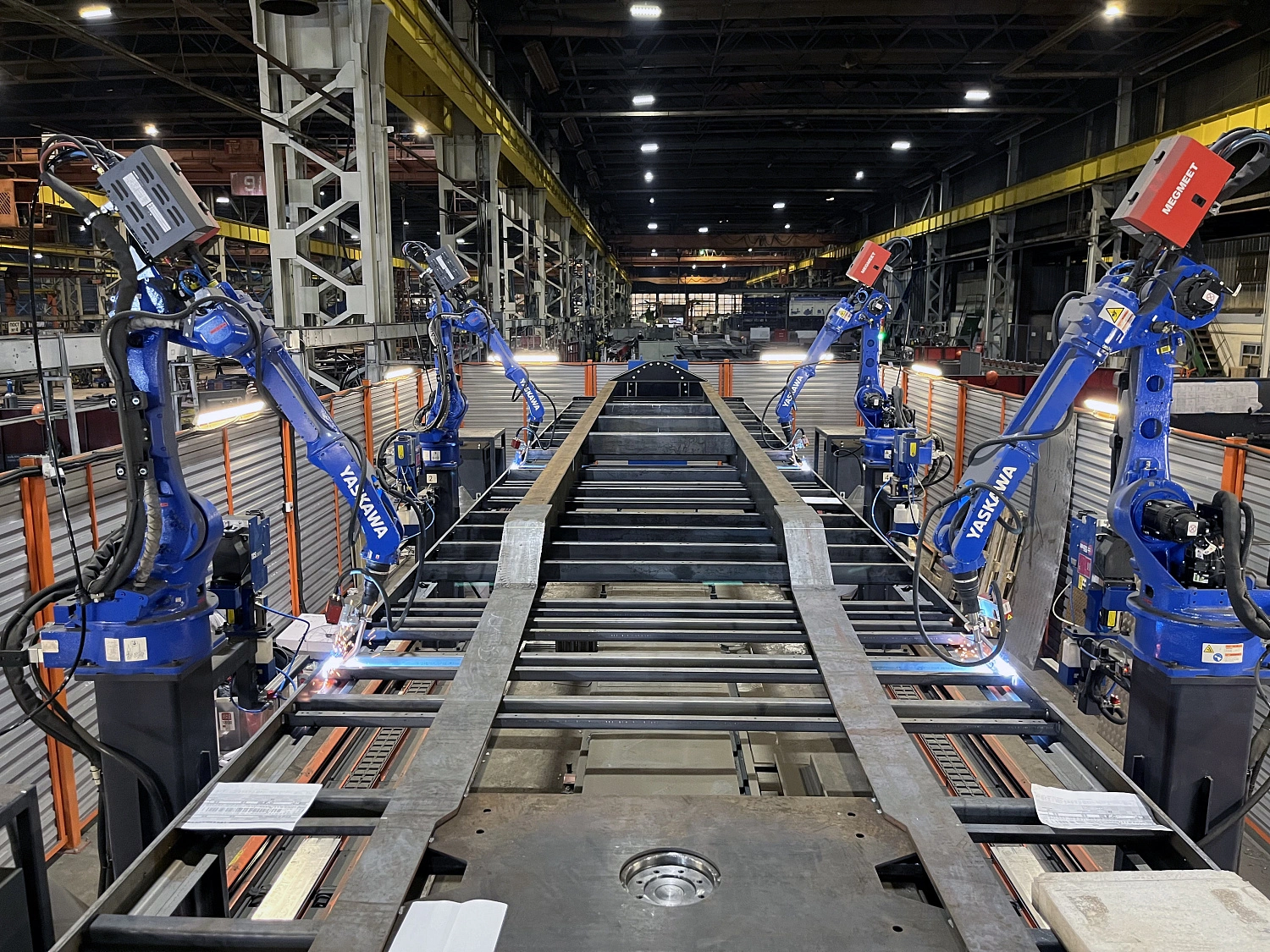 Сварка рам полуприцепа