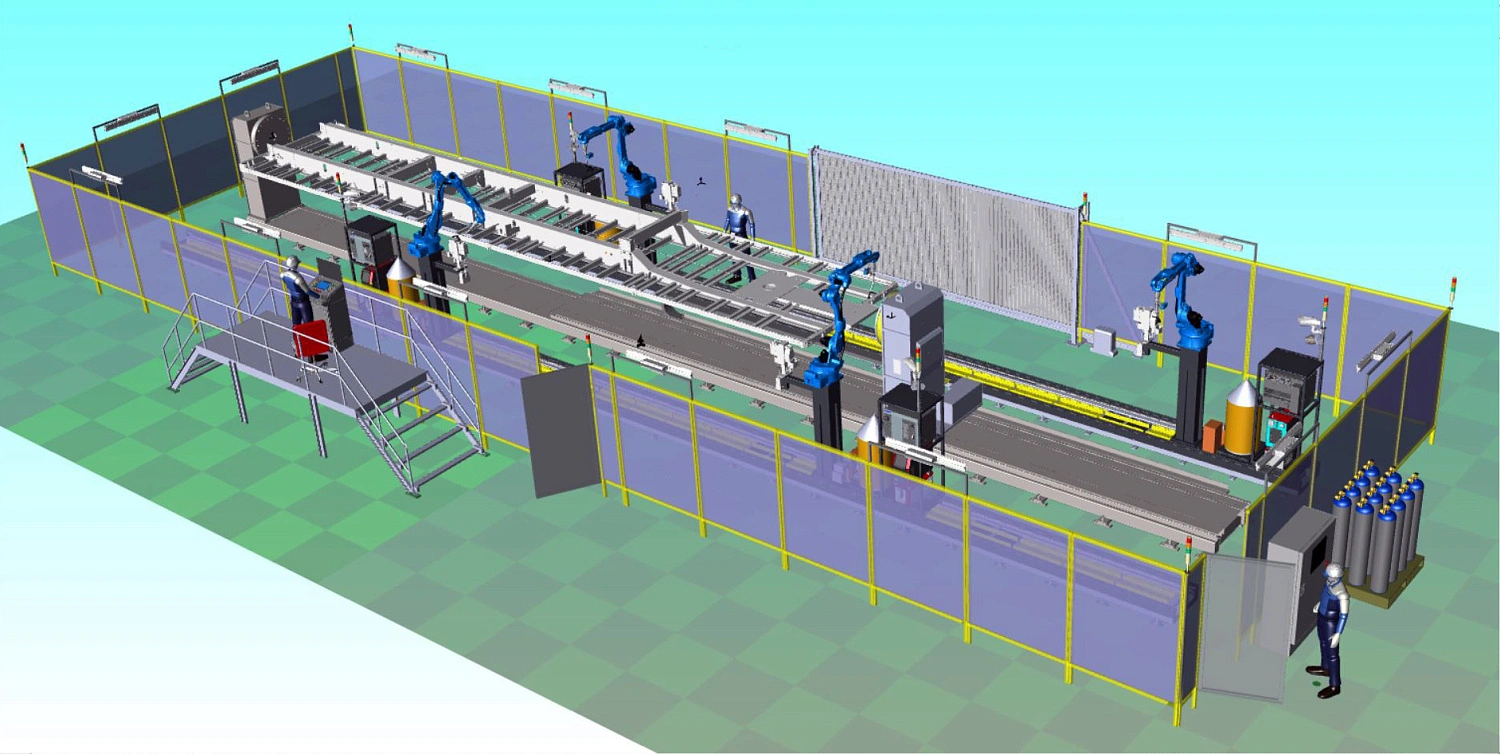 Сварка рам полуприцепа