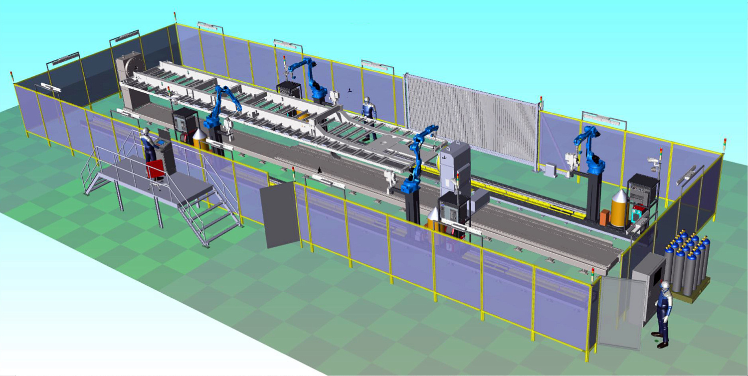 Сварка рам полуприцепа
